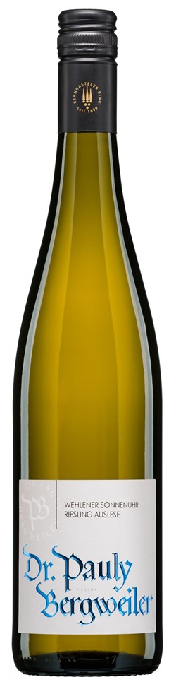 Dr. Pauly-Bergweiler Wehlener Sonnenuhr Riesling Auslese 2012 