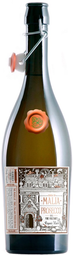 Casa di Malia Organic Prosecco Frizzante 75cl