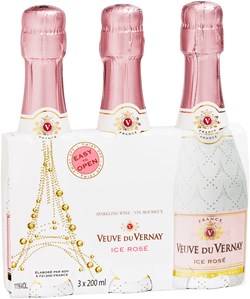 Veuve du Vernay Ice Rosé 20cl/3-pack