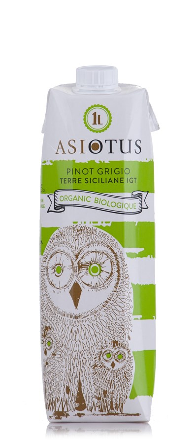 Asio Otus Pinot Grigio Organic 1L tetra